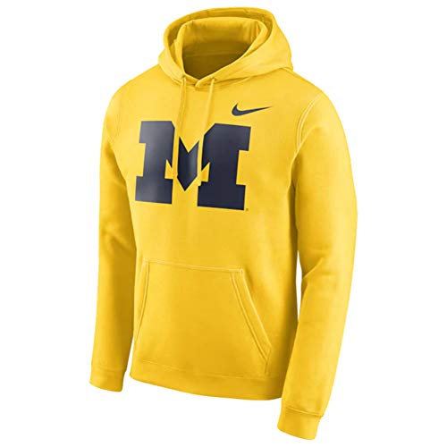 Nike MC Mens College Team Club Pullover Hoodie AR3398-741 Size L