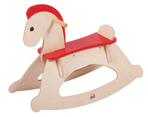 hape wooden rocking horse