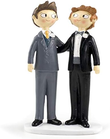 Mopec Pop Fun Figurine pour gâteau, en résine, Ivoire, 12 x 16,2 x 23,5 cm
