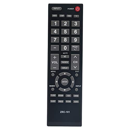 Télécommande ZRC-101 pour téléviseur LCD Insignia NS-LCD32-09 et modèles NS-LCD