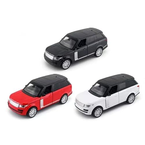 Image of DARVICE 1:32 Scale Range Rover Diecast Metal Model Toy Car for Kids with Openable Door Light Sound Pullback
