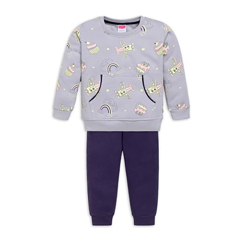 Image of LuvLap Baby Boys Full Sleeve Sweatshirt & Pyjama Set Pack of 1