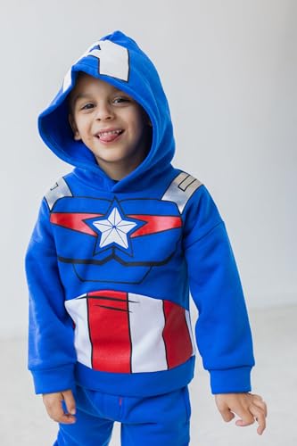 Image of Marvel Cosplay Fleece Hoodie and Pants Set Toddler to Big Kid