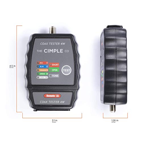 Coax Cable Tester For Testing, tracing and Mapping Coaxial Cable