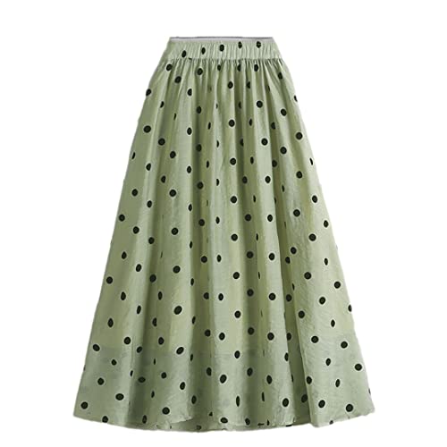 Jupe plissée en tulle à pois Hndudnff, finition haute couture GN