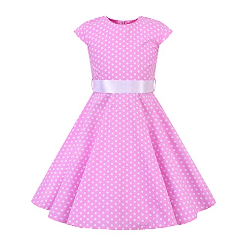 Mädchen Vintage 1950er Rockabilly Kleid Partykleider Cocktailkleider...