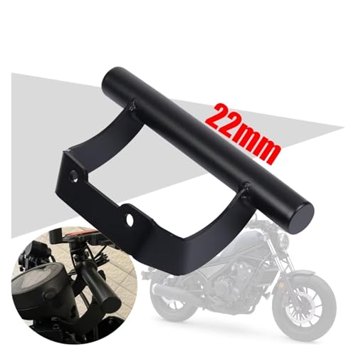 Support de navigation Rebel CMX 500 rigide en acier noir mat 2017-2024