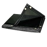 Steiner 322-4X6 Tinted Transparent Vinyl Welding Curtain, 14 mil, Dark green