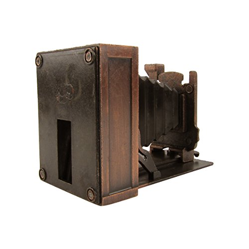 Iiv Treasure Gurus Antique Style Bellows Box Camera Die Cast Pencil Sharpener #TOP3