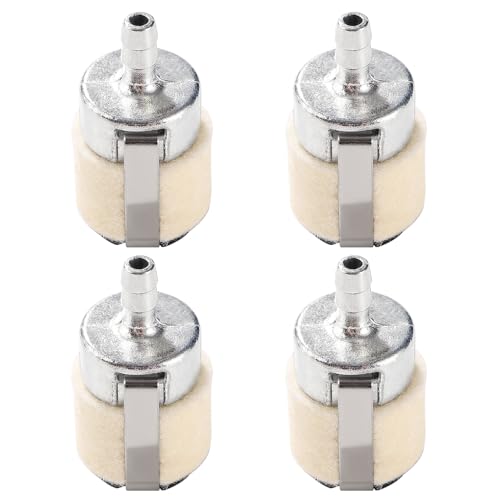 VooGenzek 4 Pièces Élément Filtrant pour Scie à Chaîne, Filtre à Essence Tronçonneuse, Compatible avec Echo 13120507320 13120519830 125-527