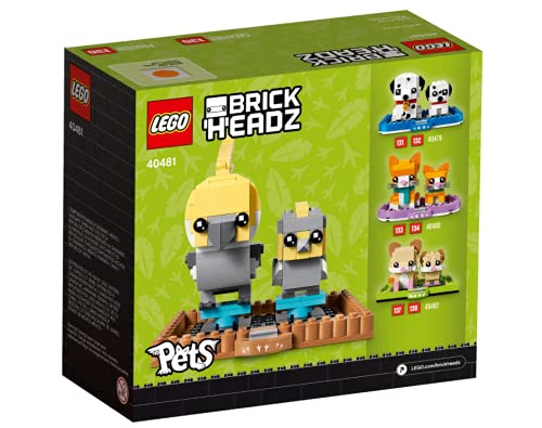 LEGO BrickHeadz 40481 Nymphensittich Vogelset – Bild 3