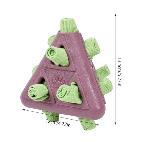 Jouet pyramide avec distributeur de nourriture pour chiens gloutons - 6