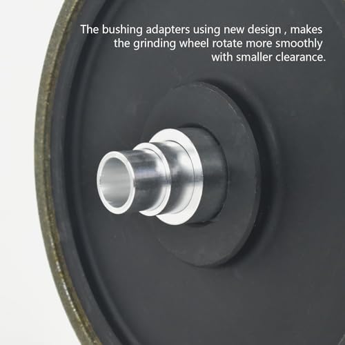 SCOTTCHEN Adaptadores de bucha redutora de alumínio de 2,5 cm de espessura, ID 1/5.1 cm OD 5/20.3 cm