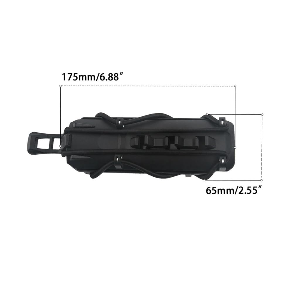 Flaschenhalter Motorrad Motorrad-Wasserbecherhalter, 22 Mm–25 Mm, Schützende Stoßstange, Getränkeflasche, 360 Grad Verstellbar