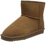 Rauhleder ESPRIT Damen 100EK1W335 Bootie, 235 / Caramel, 41 EU