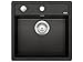 Produktbild BLANCO DALAGO 5-F | Granitspüle aus SILGRANIT anthrazit | Einbauart: Flächenbündig | für 50 cm breite Unterschränke | Großes Beckenvolumen für optimale Nutzung | Reinigungsfreundliche Öberfläche