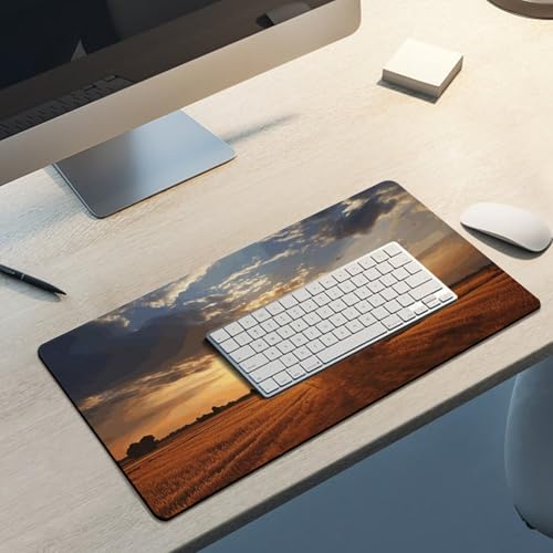 Tapis d'écriture imperméable grand format pour protéger le bureau et stabiliser la souris - 5
