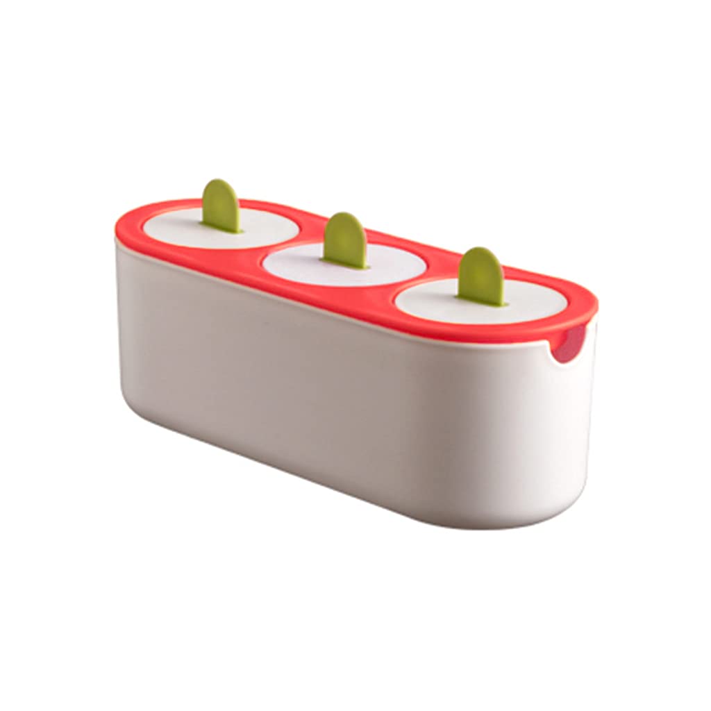 Buxuaaaa Cream Maker Ice Cream Mold with Drip-Guards for Homemade Popsicles Molds Homemade Fun Molds for Kids