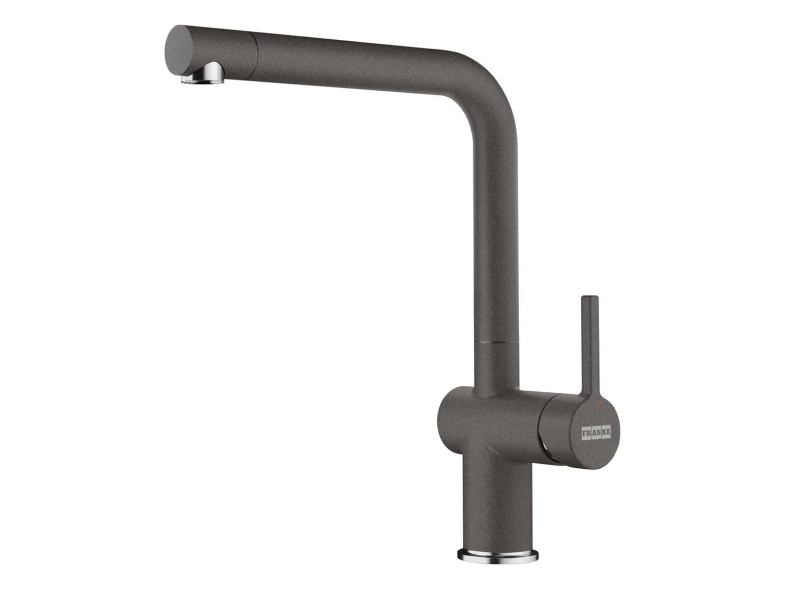 Mitigeur évier Franke Active L Gris Pizarra avec bec rotatif haute pression