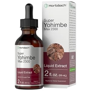 Super Yohimbe Bark Extract | 2 Oz | Alcohol and Sugar Free Formula | Vegetarian, Non-GMO, Gluten Free Liquid Supplement…