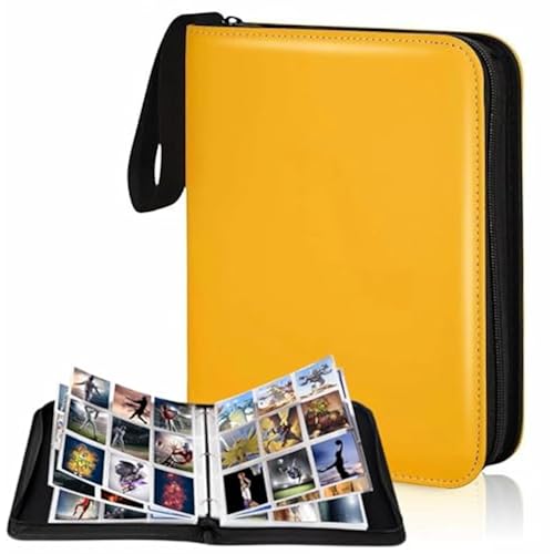 Snapklik.com : Trading Card Binder 4 Pocket,400 Pockets Card Binder For Pokemon Cards Snapklik.com : Trading Card Binder 4 Pocket,400 Pockets Card Binder For Pokemon Cards