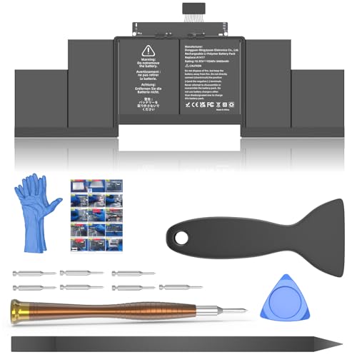 JGTM A1398 A1417 Replacement Battery for MacBook Pro 15 inch Early 2013 Mid 2012 Only, Model EMC 2673 2512 Identifier: MacBookPro10,1