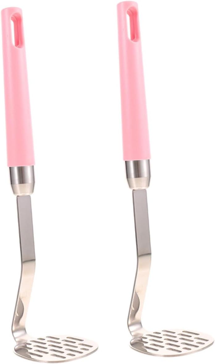 2pcs Manual Potato Masher Reusable Potato Masher for Kitchen Versatile Tool for Vegetables Fruits