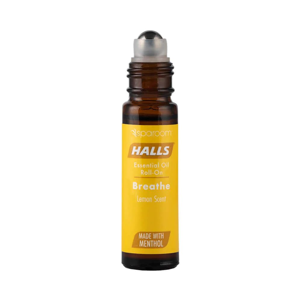 Amazon.com: Halls Breathe Essential Oil Roll On Lemon – Uplifting