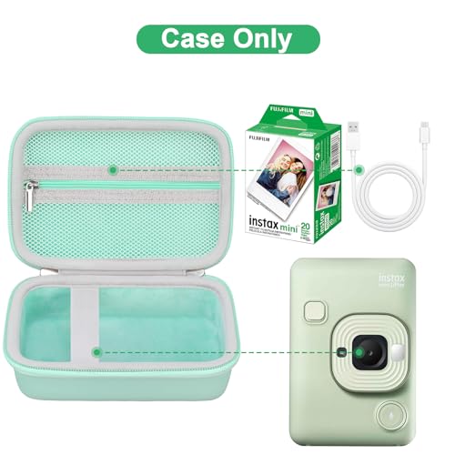 Maletín para cámara Fujifilm Instax Mini LIPLAY verde miniatura 2