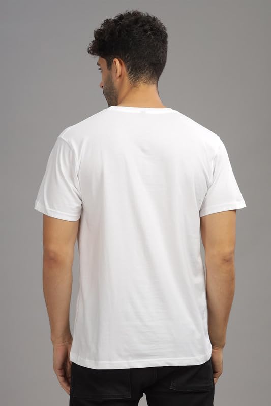 Image of XENOVAURBAN Men's Graphic Printed RN-Penguin Round Neck Regular and Plus Size Cotton T-Shirt