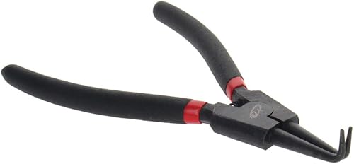 Utoolmart Alicates de anillo de presión externos alicates de anillo de retención en ángulo, nariz recta, 7 pulgadas, 1 unidad