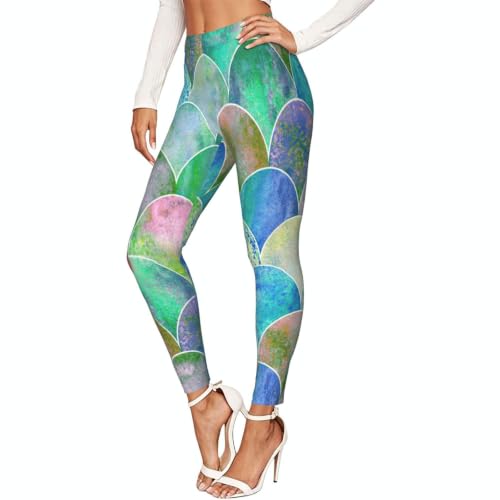 Leggings de yoga sin opresión mallas largas elásticas contra la rigidez diario