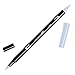 Produktbild Tombow ABT-N95 Fasermaler Dual Brush Pen mit zwei Spitzen, cool grey 1