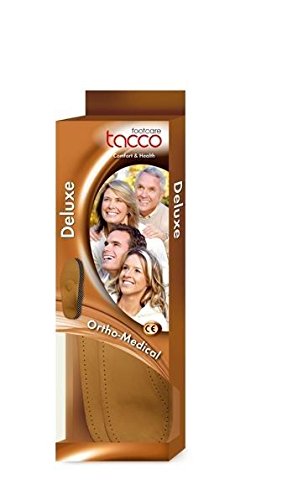 Tacco 694 Deluxe Plantillas de Cuero para Hombre Talla 7 miniatura 1