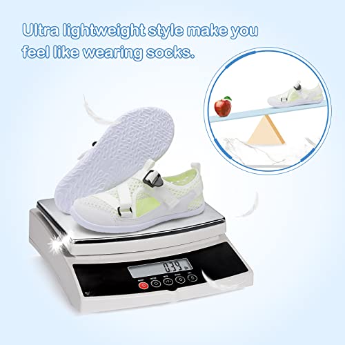 Men Women Swim Water Shoes Quick-Dry Aqua Socks Barefoot Slip-On For Sport Beach Swim Surf Yoga Exercise 6-7 Women/5-6 Men #TOP4