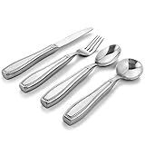 cuchara parkinson aliexpress Función principal: utensilios de alimentación con peso para temblores para ayudar a estabilizar tu mano mientras comes, proporcionando un agarre cómodo y apariencia discreta.