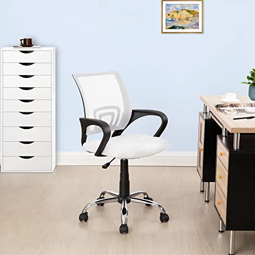 Naomi Home Elevate Your Comfort And Productivity Ivana Height Adjustable Ergonomic Drafting Chair With Mesh Mid-Back, Armrest, Lumbar Support, Caster Wheels, Perfect For Any Workspace #TOP23