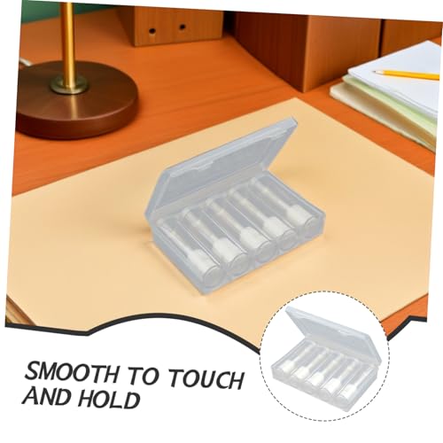Set de 6 Tubos Transparentes para Monedas con Caja miniatura 3