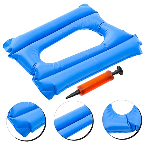 NOLITOY Inflatable Pillow Wheelchair Inflatable Cushion Butt Pad for Elderly Inflatable Cushion Wheelchair Butt Pad Bibs