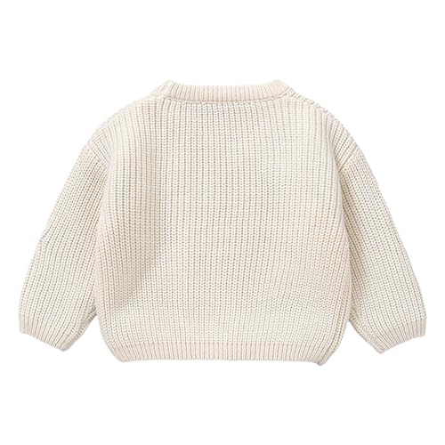 Boys Girls Halloween Sweaters Pumpkin Long Sleeve Round Neck Comfortable Warm Knitted Pullover Tops2