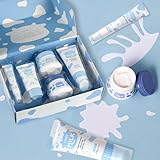 FEXPDL 5 Piece Milk Skin Care Sets & Kits Kids Skin Care Products Milk Protein Skincare Gifts For Teenage Girls, Skincare Set With Cleanser, Eye Cream, Moisturizer, Sunscreen, Brightening Cream - Image 2