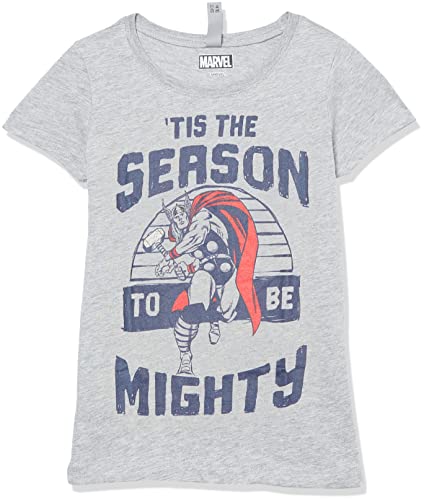 T-shirt Marvel fille Mighty Season avec imprimé résistant taille S