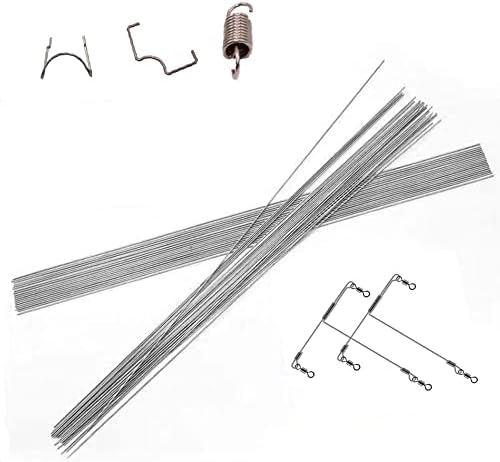 Stainless Steel Spring Wire - Straight Hard Wire 0.8, 1.0, 1.2, 1.6mm - 400mm/25pcs