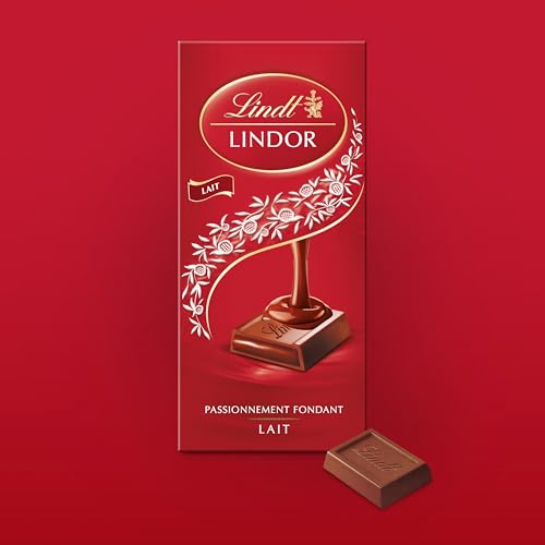 Tablette Chocolat Lait Lindt MO3046920042963 – Lindor Cœur Fondant, 150g - vue 9