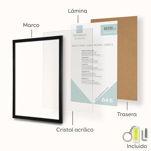 Miniatura 3 de Enmarkalia Marco 60 X 80 Cm - Color Negro X1 Ud.