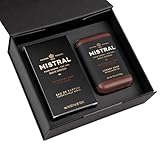 Mistral Cologne and Large Bar Soap Gift Set, Mahogany Rhum