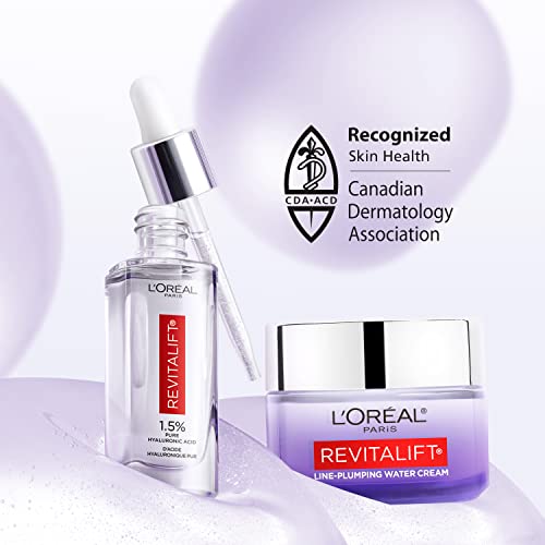 L'Oreal Revitalift Derm Intensives Micro-Hyaluronic Acid + Ceramides Line-Plumping Water Cream - Image 7