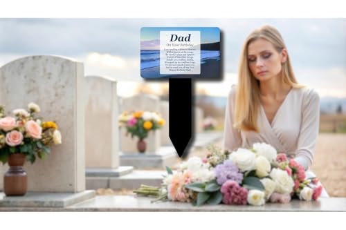 Plaque commémorative extérieure Dad en aluminium qui ne rouille pas