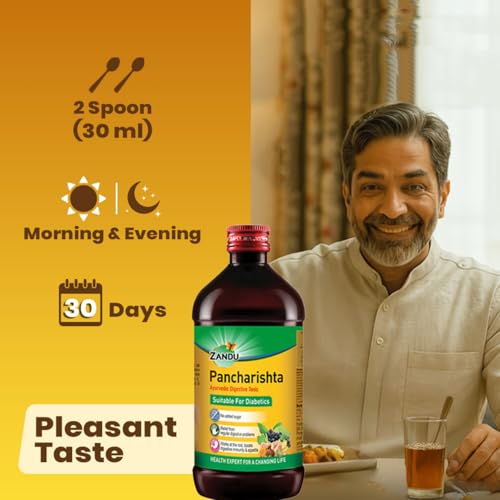 Image of Zandu Pancharishta Ayurvedic Digestive Tonic | Suitable for Diabetics | 650ML | Relief from Regular Gas, Bloating, Acidity & Indigestion From the Root