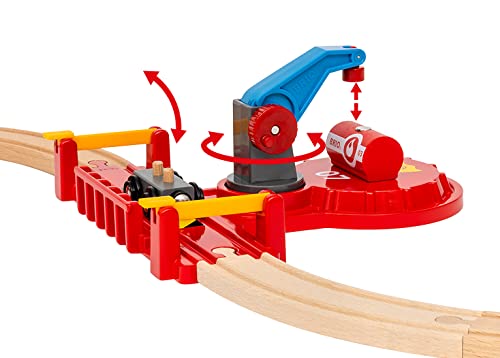 BRIO World – 36025 Rescue Team Train Set | 44-Piece Interactive Toy for Kids Age 3 and Up | Multi-Level Railway Play | FSC-Certified European Beech Wood by BRIO - Image 3